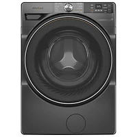 Whirlpool 4.5 Cu. Ft. High Efficiency Front Load Steam Washer (WFW5720RU) - Volcano Black