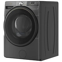 Whirlpool 4.5 Cu. Ft. High Efficiency Front Load Steam Washer (WFW5720RU) - Volcano Black