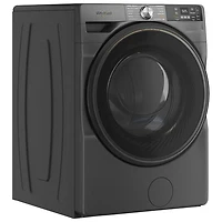 Whirlpool 4.5 Cu. Ft. High Efficiency Front Load Steam Washer (WFW5720RU) - Volcano Black