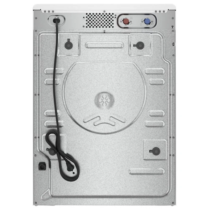 Laveuse à chargement frontal haute efficacité de 5,2 pi³ de Whirlpool (WFW5720RW) - Blanc
