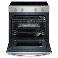 Whirlpool 30" 5.3 Cu. Ft. Self-Clean Slide-In Electric Air Fry Range (YWSES7530RZ) -Fingerprint Resistant Stainless