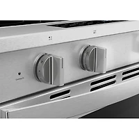 Whirlpool 30" 5.3 Cu. Ft. Self-Clean Slide-In Electric Air Fry Range (YWSES7530RZ) -Fingerprint Resistant Stainless