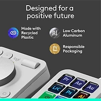 Console numérique programmable et molette de commande MX Creative de Logitech