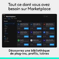 Logitech MX Creative Console Programmable Keypad and Control Dial - Graphite