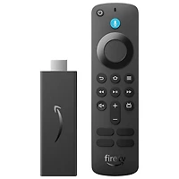 Clé de diffusion multimédia en continu Fire TV Stick HD (2024) avec télécommande vocale Alexa d'Amazon