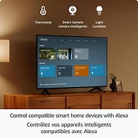 Clé de diffusion multimédia en continu Fire TV Stick HD (2024) avec télécommande vocale Alexa d'Amazon