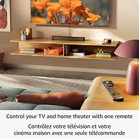 Clé de diffusion multimédia en continu Fire TV Stick HD (2024) avec télécommande vocale Alexa d'Amazon
