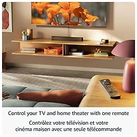 Clé de diffusion multimédia en continu Fire TV Stick HD (2024) avec télécommande vocale Alexa d'Amazon