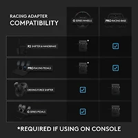 Adaptateur de course de Logitech G (943-000435)