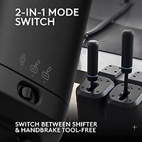 Frein à main à levier de vitesse RS de Logitech pour PlayStation/Xbox/PC