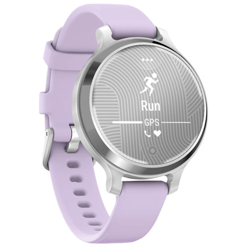 Montre intelligente Bluetooth de 40 mm Lily 2 Active de Garmin - Jasmin violet