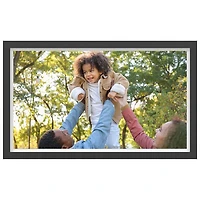 FotoStream 21.5" Digital Photo Frame with Interchangeable Frames (FS-WPF04EF) - Oak/Black - Only at Best Buy