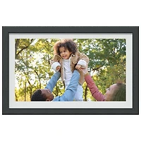 FotoStream 15.6" Digital Photo Frame with Interchangeable Frames (FS-WPF03EF) - Oak/Black - Only at Best Buy