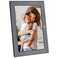 Cadre photo numérique de 10,1 po de FotoStream avec télécommande (FS-WPF05EF) - Noir - Exclusivité Best Buy