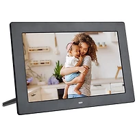 Cadre photo numérique de 10,1 po de FotoStream avec télécommande (FS-WPF05EF) - Noir - Exclusivité Best Buy