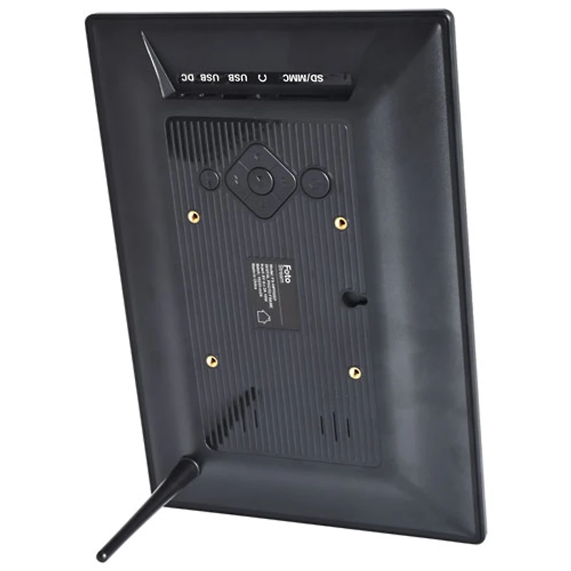 Cadre photo numérique de 10,1 po de FotoStream avec télécommande (FS-WPF05EF) - Noir - Exclusivité Best Buy