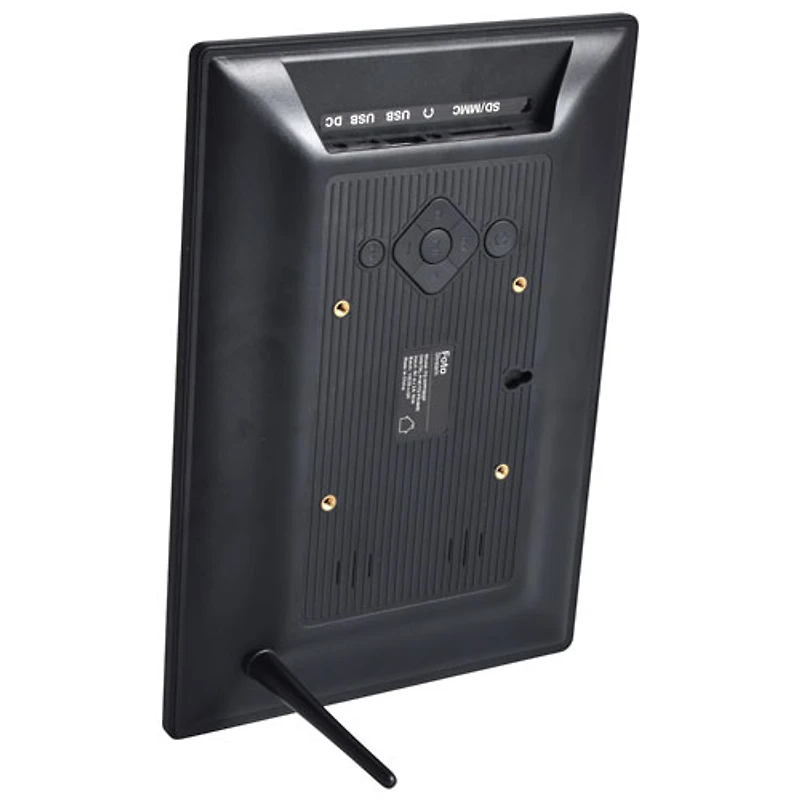 Cadre photo numérique de 10,1 po de FotoStream avec télécommande (FS-WPF05EF) - Noir - Exclusivité Best Buy