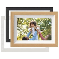 FotoStream 10.1" Digital Photo Frame with Interchangeable Frames (FS-WPF02EF) - Oak/Black - Only at Best Buy