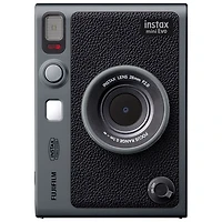Ensemble avec appareil photo instantané Instax Mini Evo édition 90e anniversaire de Fujifilm - Argenté foncé