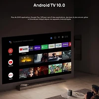 XGIMI Halo+ 1080p Wi-Fi/Bluetooth 700 ISO Lumen Portable Home Theatre Projector with Speakers