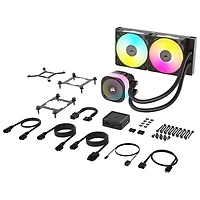 Système de refroidissement liquide de mm RVB pour processeur iCUE LINK Titan RX de Corsair