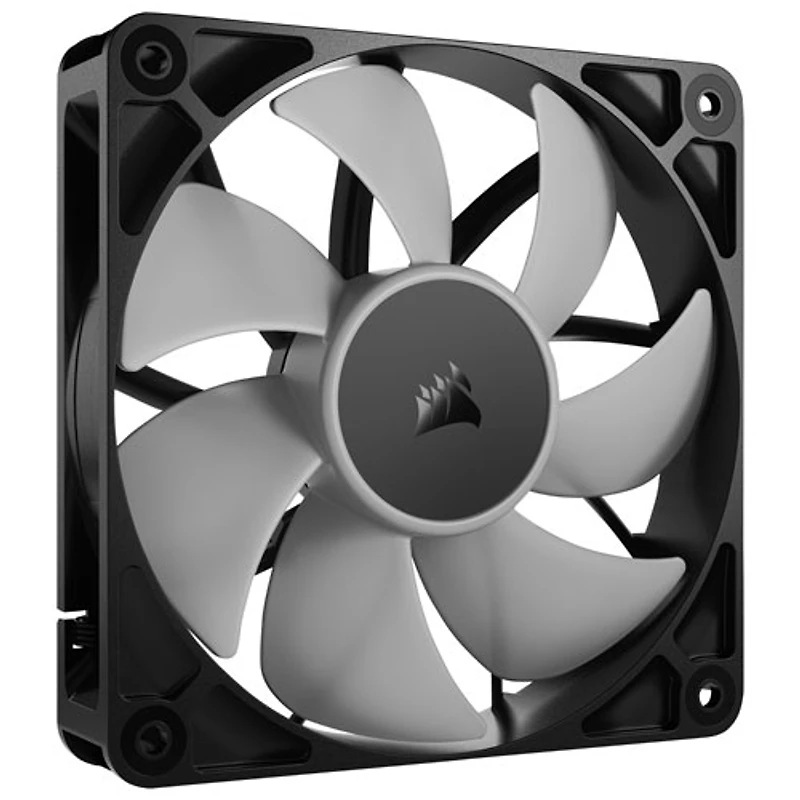 Ventilateur de boîtier ARGB PWM RS120 de 120 mm de Corsair - Noir
