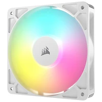 Ventilateur de boîtier PWM ARGB RX120 de 120 mm de Corsair - Blanc