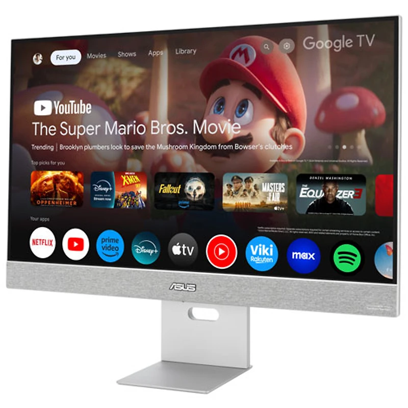 ASUS ZenScreen Smart MS27UC 27" 4K Ultra HD 5ms GTG IPS LED Monitor (MS27UC)