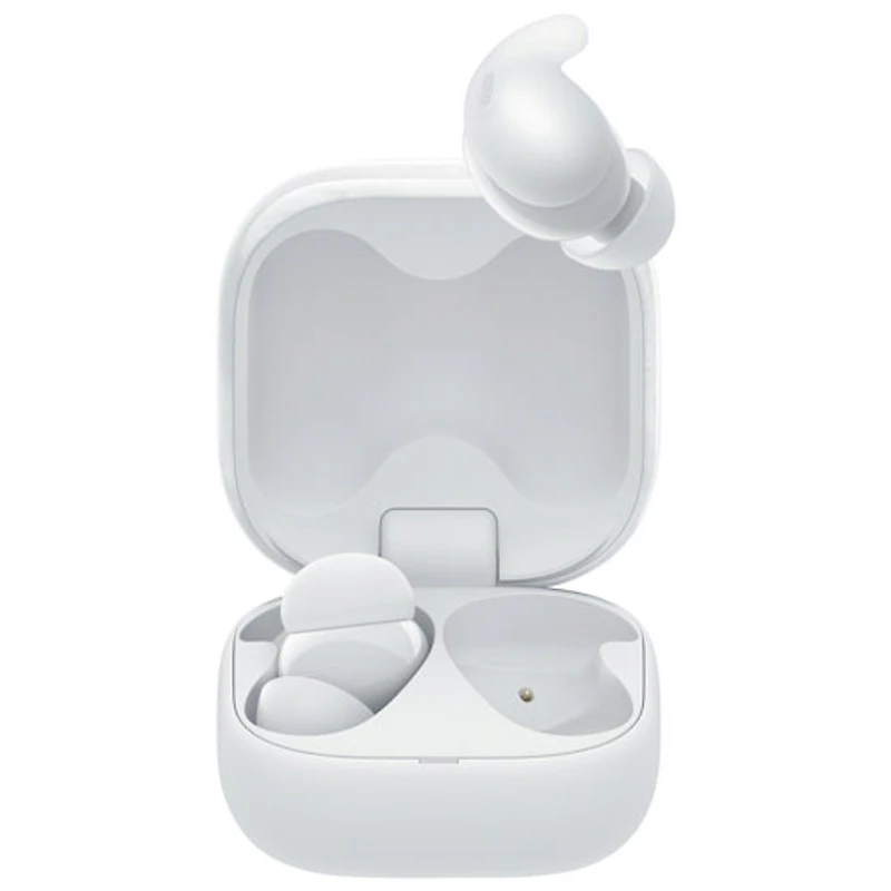 Écouteurs boutons 100 % sans fil à suppression du bruit LinkBuds Fit de Sony - Blanc