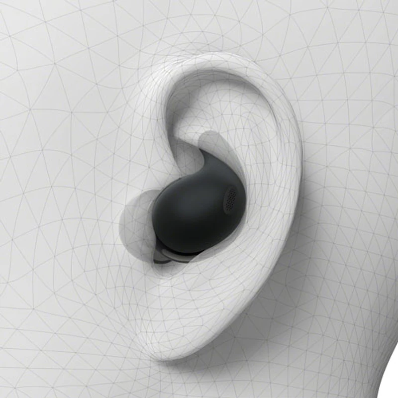 Écouteurs boutons 100 % sans fil à suppression du bruit LinkBuds Fit de Sony - Noir