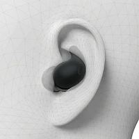 Écouteurs boutons 100 % sans fil à suppression du bruit LinkBuds Fit de Sony - Noir