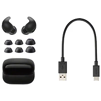 Écouteurs boutons 100 % sans fil à suppression du bruit LinkBuds Fit de Sony - Noir