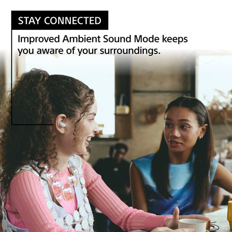 Écouteurs boutons 100 % sans fil à suppression du bruit LinkBuds Fit de Sony - Noir