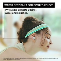 Écouteurs boutons 100 % sans fil à suppression du bruit LinkBuds Fit de Sony - Noir
