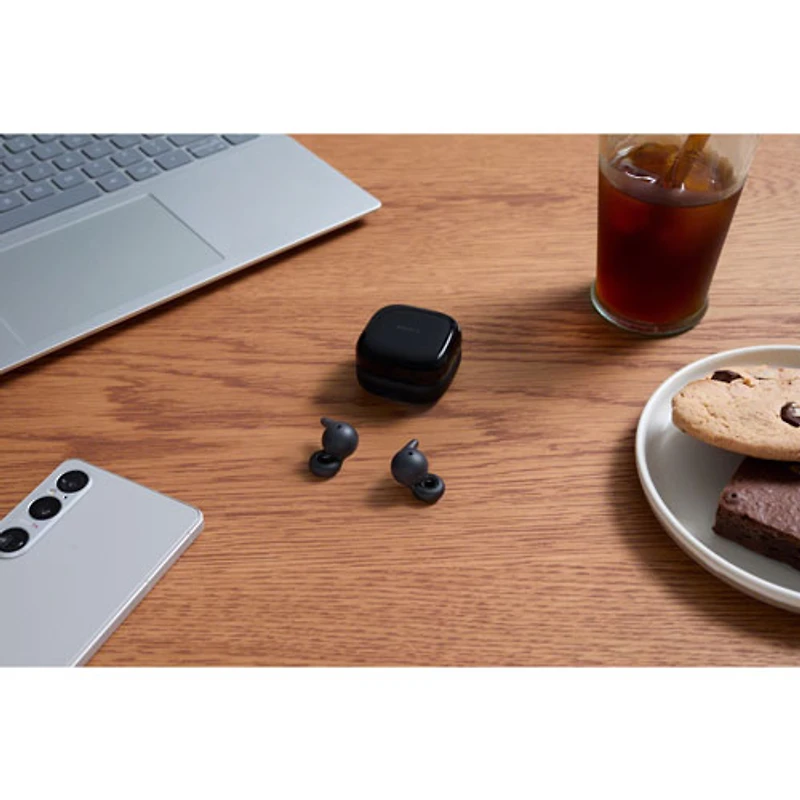 Sony LinkBuds Open In-Ear True Wireless Earbuds - Black