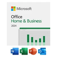 Microsoft Office Home & Business 2024 (PC/Mac) - 1 User - Digital Download