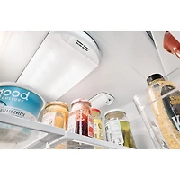 Whirlpool 36" 24.5 Cu. Ft. French Door Refrigerator with Water & Ice Dispenser (WRMF3636RB) - Black