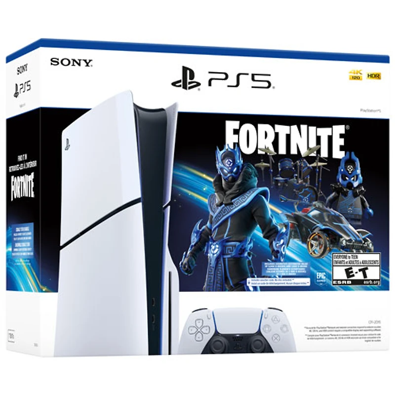 PlayStation 5 Slim Console - Fortnite Cobalt Star Bundle