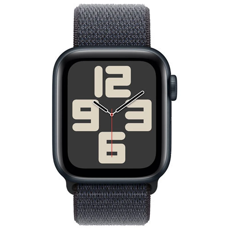 TELUS Apple Watch SE (GPS + Cellular) 40mm Midnight Aluminum Case w/ Ink Sport Loop - Monthly Financing