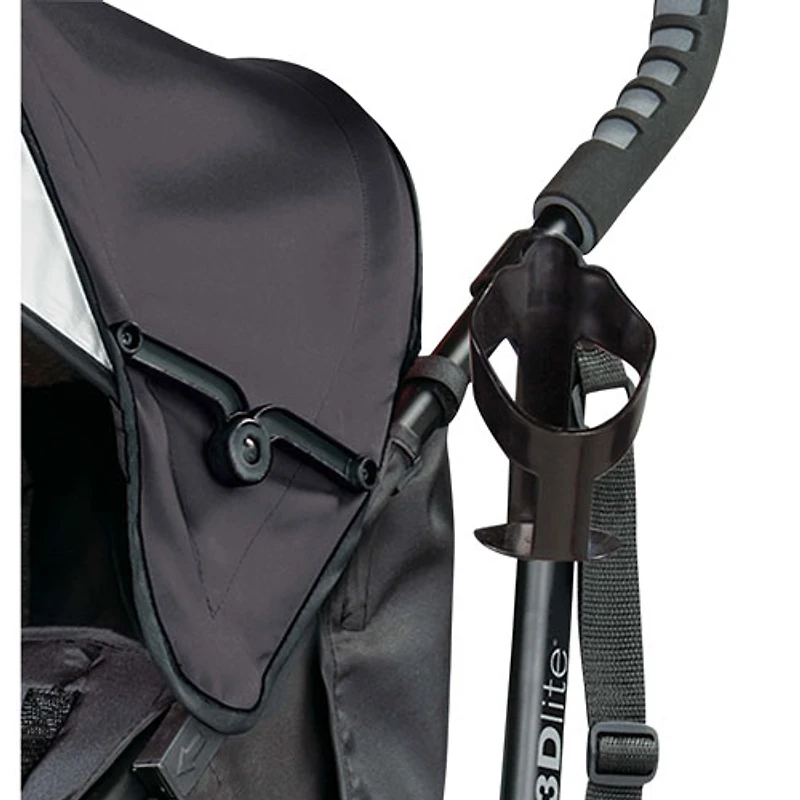 Poussette parapluie 3Dlite d'Ingenuity - Noir