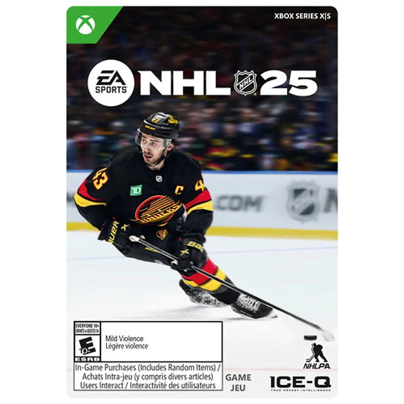 NHL 25 (Xbox Series X|S) - Téléchargement numérique
