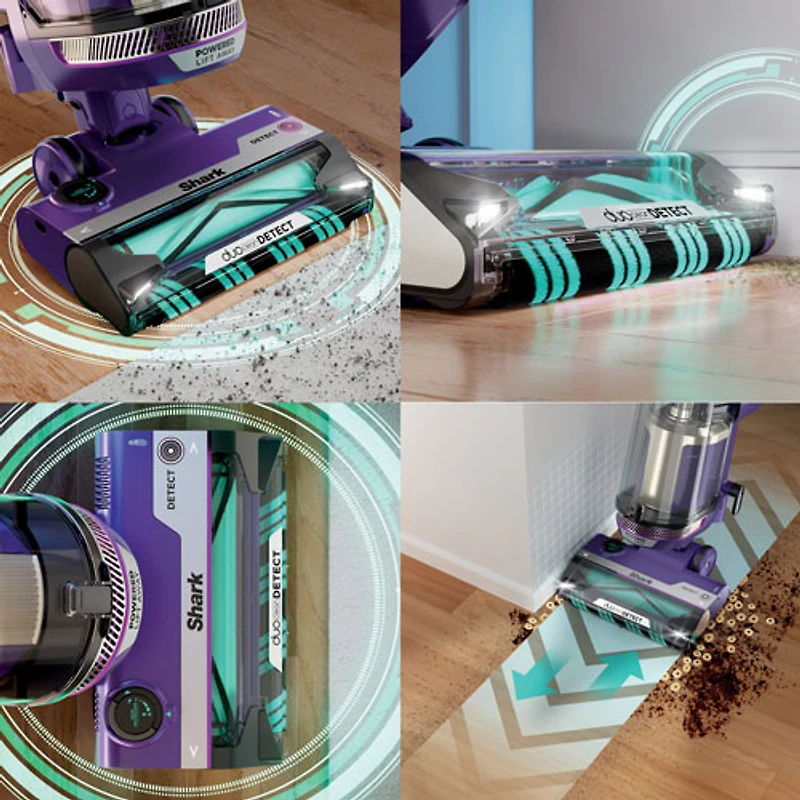 Aspirateur vertical PowerDetect de Shark - Aubergine