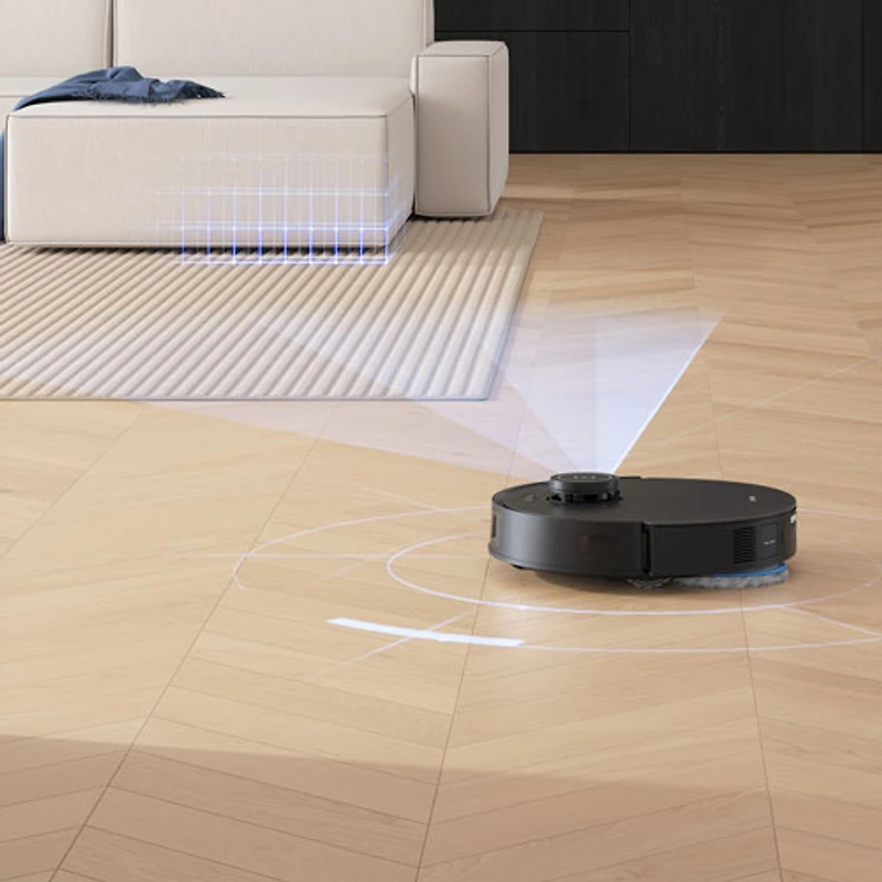 Aspirateur robot T30S Combo Complete d'Ecovacs - Noir