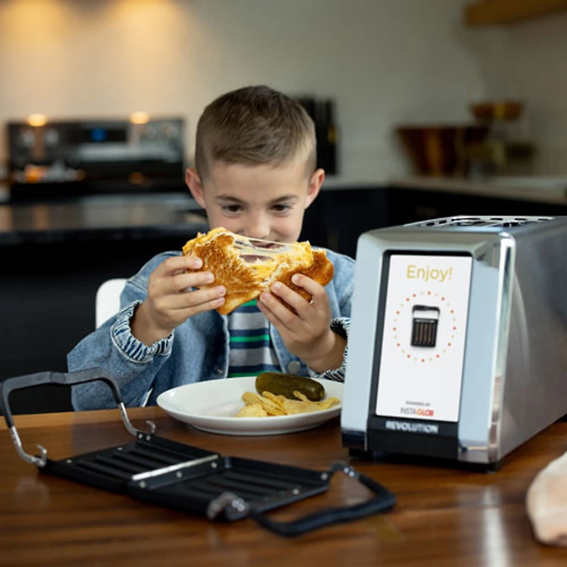 Revolution Revolution R180 Connect Toaster - 2-Slice - Silver