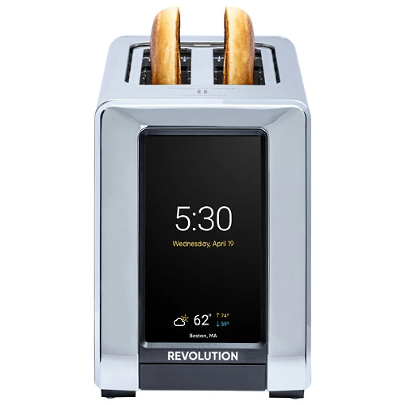 Revolution Revolution R180 Connect Toaster - 2-Slice - Silver