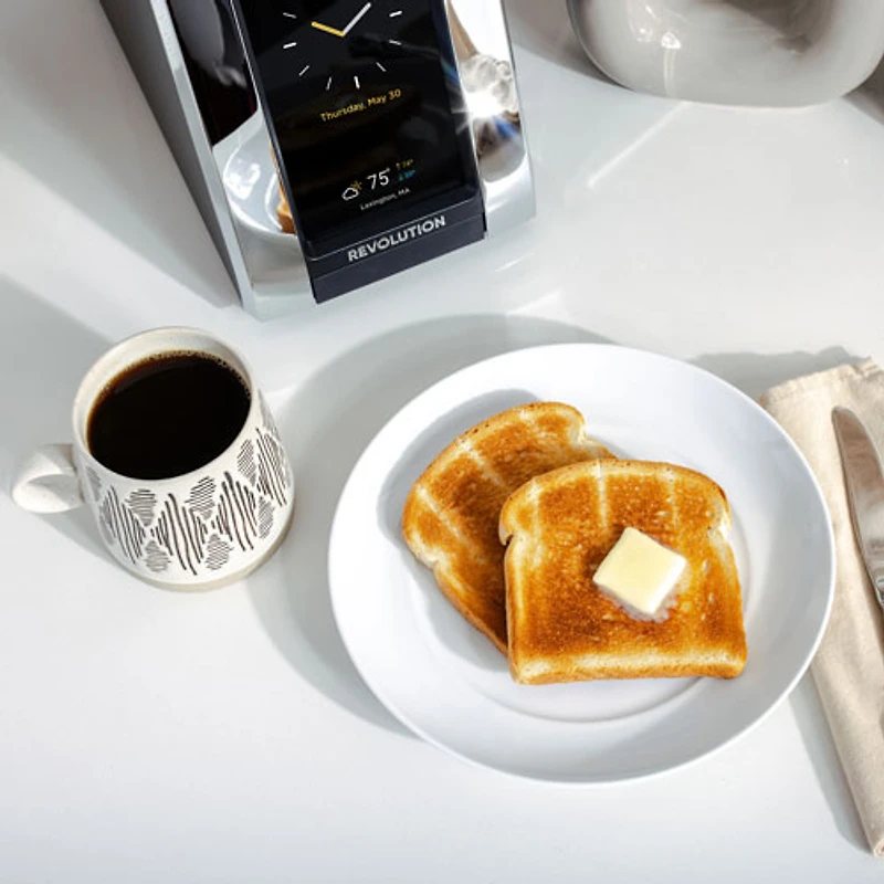 Revolution Revolution R180 Connect Toaster - 2-Slice - Silver