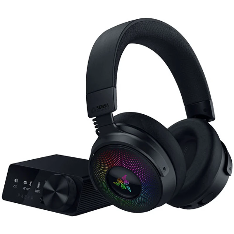 Casque de jeu sans fil Kraken V4 Pro de Razer - Noir