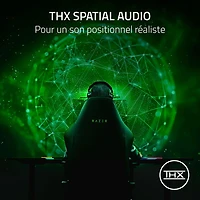 Casque de jeu sans fil Kraken V4 Pro de Razer - Noir