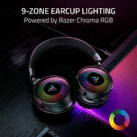 Casque de jeu sans fil Kraken V4 Pro de Razer - Noir
