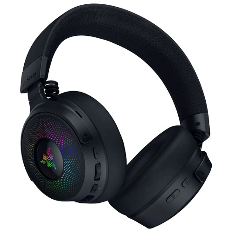 Casque de jeu sans fil Kraken V4 Pro de Razer - Noir